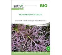 Sativa Salade Asiatique Bio "Moutarde rouge Metis" - 1 sachet