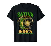 Sativa va Changer ce Que Je Peux Faire pour Indica Cannabis Weed Fun T-Shirt