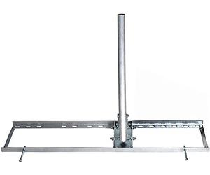 Satix Support de fixation pour toit en acier galvanisé, pour antenne satellite