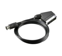 SATKIT Câble RGB 1,8m compatible Sega Megadrive 1 Genesis 1 MasterSystem 1 Connecteurs Codés Couleur