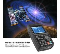 SATLINK WS 6916 HD Mesureur de Champ Satellite DVB-S2 HD Données Détecteur de signaux satellite numérique