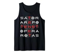 Sator Arepo Tenet Opera Rotas Christian Symbol Débardeur