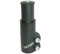 Satori Adaptateur de Hauteur en Alliage Noir pour Tige Avant 1 1/8" Noir