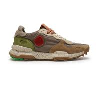 Satorisan Baskets Chacrona Linen Homme Cuir et lin vintage Confortable et durable Faded Chestnut 43