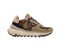 Satorisan - Chacrona Metta Premium - Casual Baskets Femme - Vintage Cuir Sneakers - Couleur Baby Leopard - Taille 37 - Confortable et Durable