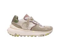 Satorisan - Chacrona Metta Premium - Casual Baskets Femme - Vintage Cuir Sneakers - Couleur Fossil Beige - Taille 38 - Confortable et Durable