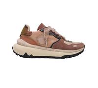 Satorisan - Chacrona Metta Premium - Casual Baskets Femme - Vintage Cuir Sneakers - Couleur Nomad Beige - Taille 39 - Confortable et Durable