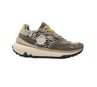 Satorisan - Chacrona Metta Premium - Casual Baskets Femme - Vintage Cuir Sneakers - Couleur Zebra - Taille 37 - Confortable et Durable