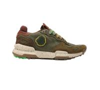 Satorisan - Chacrona Premium - Casual Baskets Homme - Vintage Cuir Sneakers - Couleur Dark Green - Taille 43 - Confortable et Durable