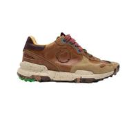Satorisan - Chacrona Pull Up - Casual Baskets Homme - Vintage Cuir Sneakers - Couleur Caramel - Taille 43 - Confortable et Durable