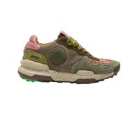 Satorisan - Chacrona Suede - Casual Baskets Femme - Vintage Cuir Sneakers - Couleur Kilim Green - Taille 39 - Confortable et Durable