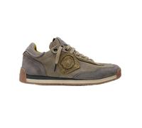 Satorisan - Enso Suede - Casual Baskets Homme et Femme - Vintage Cuir Sneakers - Couleur Peat Green - Taille 43 - Confortable et Durable