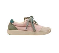 Satorisan - Hatko Vintage - Casual Baskets Femme - Vintage Cuir et Lin Sneakers - Couleur Rose Charm - Taille 42 - Confortable et Durable