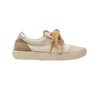 Satorisan - Hatko Vintage - Casual Baskets Femme - Vintage Cuir et Lin Sneakers - Couleur Sea Foam - Taille 40 - Confortable et Durable