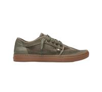 Satorisan - Heisei Suede - Casual Baskets Homme et Femme - Vintage Cuir Sneakers - Couleur Deep Khaki/GR - Taille 45 - Confortable et Durable