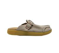 Satorisan - Hoote Lux - Sabot Homme - Cuir Mules - Couleur Gravel - Taille 43 - Confortable et Durable