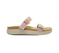 Satorisan - Kae Raffia - Plate Sandal Femme - Cuir et Textile Sport Sandales - Couleur Nude - Taille 42 - Confortable et Durable