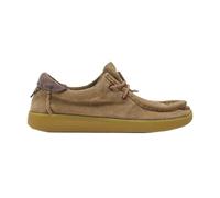 Satorisan - Kwahu Winter Suede - Wallaby Mocassin Homme - Cuir Loafer - Couleur Faded Chestnut - Taille 46 - Confortable et Durable