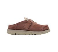 Satorisan - Uwabaki Clog Suede - Sabot Femme - Cuir Mules - Couleur Chestnut - Taille 42 - Confortable et Durable