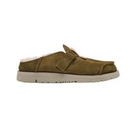 Satorisan - Uwabaki Clog Suede - Sabot Homme et Femme - Cuir Mules - Couleur Thunderbolt - Taille 42 - Confortable et Durable