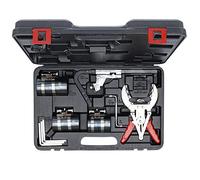 Satra - JEU 3 COLLIERS DE COMPRESSION PINCE A SEGMENTS PISTON OUTIL NETTOYAGE GORGES