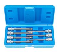 SATRA S-SPB738 Jeu d'embouts à denture multiple pour XZN 7 pièces dans coffret entraînement 10 mm (3/8") carré intérieur