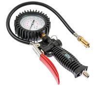 Satra S-TG18 - Gonfleur de pneu à air comprimé avec manomètre - Appareil de gonflage de pneus pour compresseur