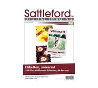 Generique Feuilles autocollantes A4 Sattleford – 100 feuilles