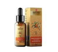 Sattva Ayurveda Huile d'argousier bio pressée à froid - ECOCERT COSMOS ORGANIC - Soin intensif pour peaux très sèches et sensibles - Visage, corps, cheveux - 100 % naturel - 50 ml