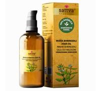 Sattva Ayurveda Maha Bhringraj Huile ayurvédique pour cuir chevelu pour cheveux forts et secs 100 ml