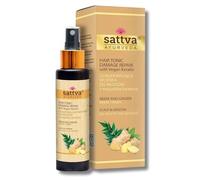 Sattva Ayurveda Neem & Gingembre - Tonique à la kératine végétalien pour la croissance et la réparation des cheveux - Soin du cuir chevelu contre la chute des cheveux et les pellicules - Sans alcool