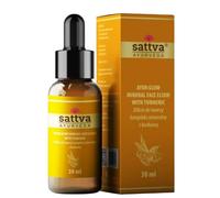 Sattva Ayurveda Sérum visage Curcuma - Ayur Glow Sérum avec niacinamide, vitamine C, acide hyaluronique et complexe minéraux - Hydratant et teint éclatant - 30 ml