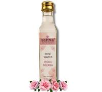 Sattva Natural Rose Water for Face Tonique pour le visage - Tonique pour le visage pour peaux à imperfections - Hydrolat naturel de rose - Base pour masques faciaux faits maison - 250 ml