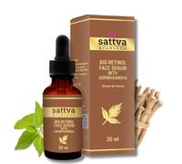 Sattva Sérum pour le visage - Anti-âge - Sérum au rétinol végétalien avec ashwagandha - Réduit les taches brunes, réduit les rides et stimule la production de collagène - Sans effets secondaires - 30