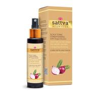 SATTVA Tonique capillaire avec kératine végétalienne et feuilles de curry - Croissance des cheveux et renouvellement du cuir chevelu - Tonique naturel contre la chute des cheveux - Eau capillaire pour