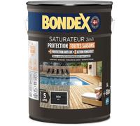 Saturateur 2 en 1 - BONDEX - Ebène mat - 5 L