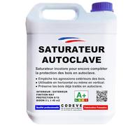 Saturateur Bois Autoclave - Codeve Bois - 5 L - Intérieur/extérieur - Pour Compléter La Protection D'un Bois Déjà Imprégné En Autoclave.