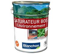 Saturateur Bois - Blanchon - Naturel - 5L - Protection Terrasse - Imprégnation Extérieure
