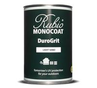 Saturateur bois d'extérieur Rubio Monocoat DuroGrit, Teinture & Scellant - Light Sand | 1 couche, protection UV pour terrasses, clôtures & meubles | Échantillon 1L