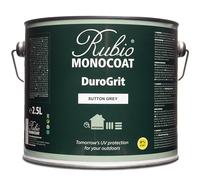 Saturateur bois d'extérieur Rubio Monocoat DuroGrit, Teinture & Scellant - Sutton Grey | 1 couche, protection UV pour terrasses, clôtures & meubles | Échantillon 2,5L