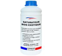 Saturateur Bois Exotique - Codeve Bois - 1L - Intérieur/extérieur - Pour La Protection D'un Bois Exotique En Ipé, Cumaru Sipo Ou Iroko.