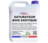 Saturateur Bois Exotique - Codeve Bois - 20L - Intérieur/extérieur - Pour La Protection D'un Bois Exotique En Ipé, Cumaru Sipo Ou Iroko.