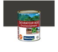 Saturateur bois extérieur - 0,75 litres - anthracite - Environnement BLANCHON