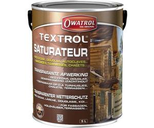 Saturateur Bois Extérieur OWATROL TEXTROL - Chêne Doré - 5L - Protection longue durée - Utilisation facile