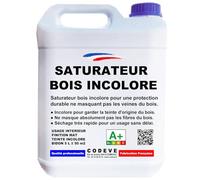 Saturateur Bois Incolore - Codeve Bois - 5L - Intérieur - Incolore Pour Une Protection Durable Ne Masquant Pas Les Veines Du Bois.