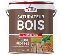 Saturateur Bois Terrasse - Bardage 2.5 L Chêne Doré - Teinte Jaune