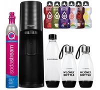 Saturateur d'eau - SODASTREAM - Terra - 3 bouteilles - 6 saveurs sans sucre - Cartouche incluse