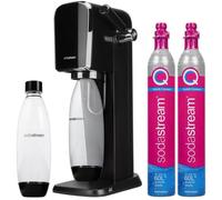 Saturateur eau gazeuse - Sodastream - ART Noir - 1L - Quick Connect - 2 recharges CO2 - Design élégant