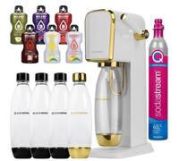 Saturateur eau gazeuse - SodaStream - ART White Gold - 4 bouteilles 1L - 6 sticks sans sucre