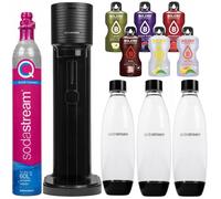 Saturateur eau gazeuse - SodaStream - GAIA - Noir - 3 bouteilles - Capsule Quick Connect - Sans BPA